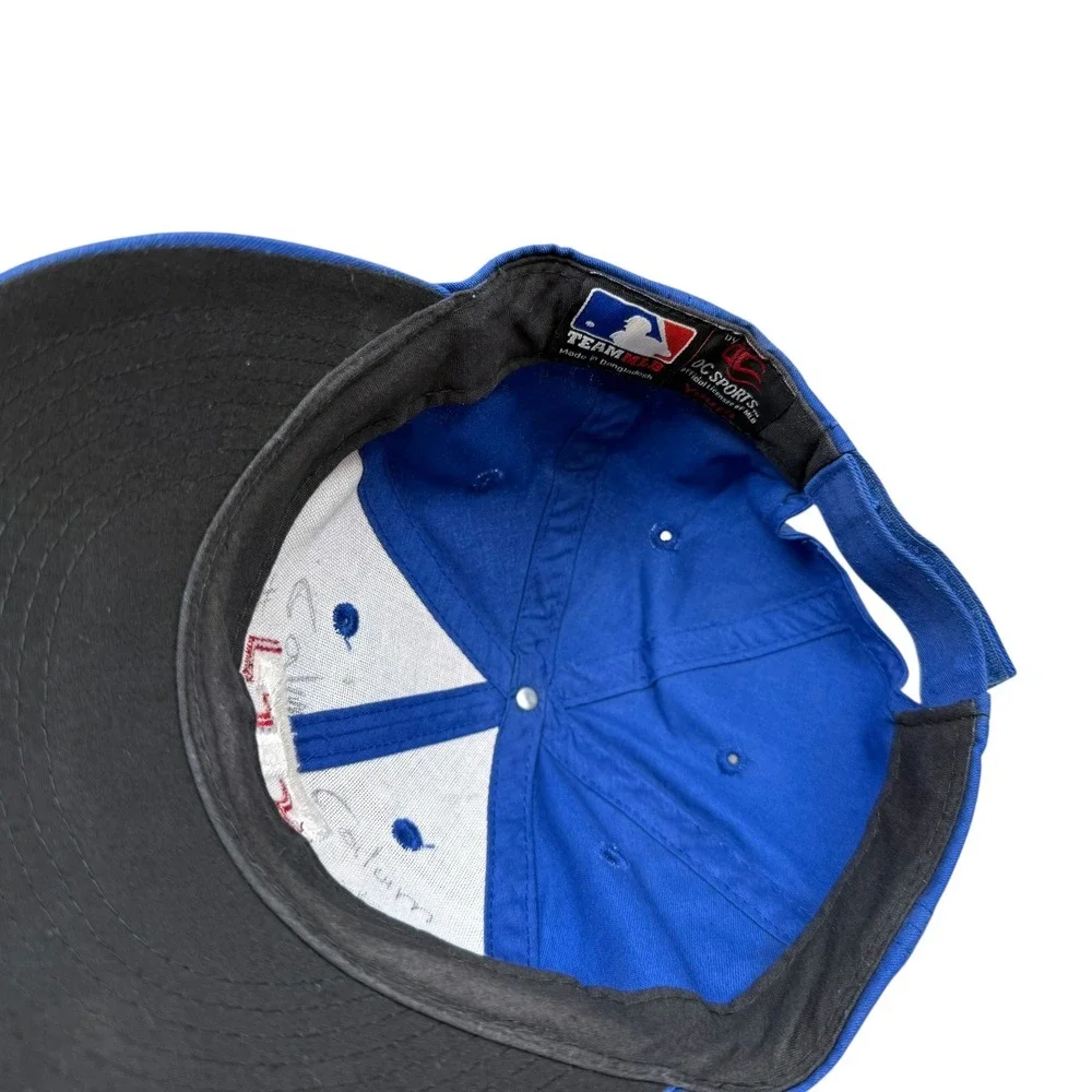 Texas Rangers MLB Baseball Cap Hat Blue Team MLB OC Sports Strapback Size Youth